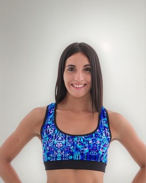 Top Deportivo Estampado Y Envivado