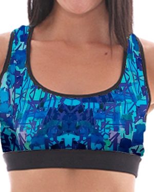 Top Deportivo Estampado Con Vivo