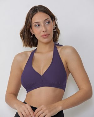 Corpiño De Bikini Escote Marilyn Base Fija Talles Grandes