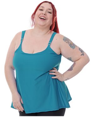 Tankini Suelta Con Corpiño Interno (solo Remera)