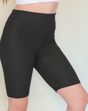 Calza Biker Con Cintura Ancha Excelente Calce