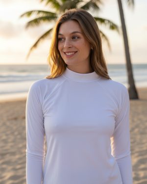 Remera Mujer Con Filtro Uv Protección Solar - Talles Grandes