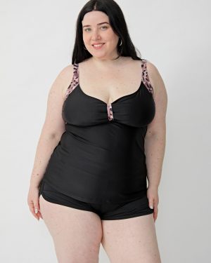 Tankini Combinada Pimalú Mujer Lycra Talles Grandes Remera