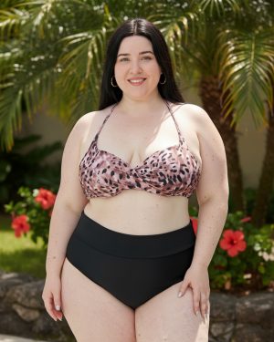 Corpiño Con Taza Y Aro Animal Print Pimalu De Fábrica