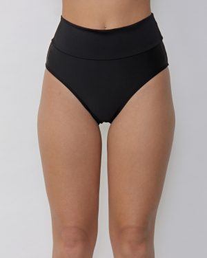 Bombacha Vedetina Tiro Alto Cintura Doble Rebatible