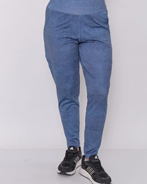 Babucha Mujer Pantalón Deportivo Estampa Jean Talles Grandes