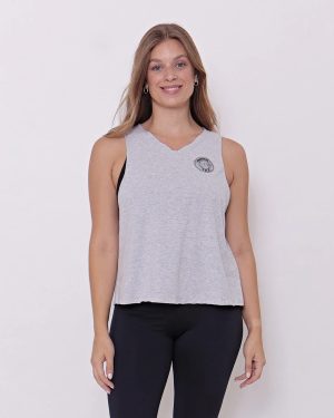 Musculosa Sudadera Deportiva Mujer De Algodón Talles Grandes