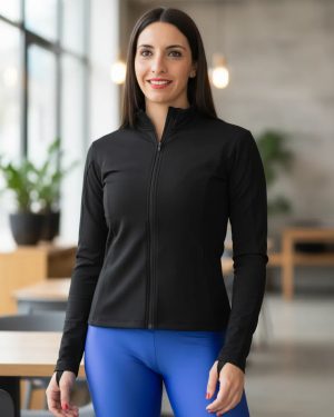 Campera Dama Deportiva Liviana Entallada Talles Grandes