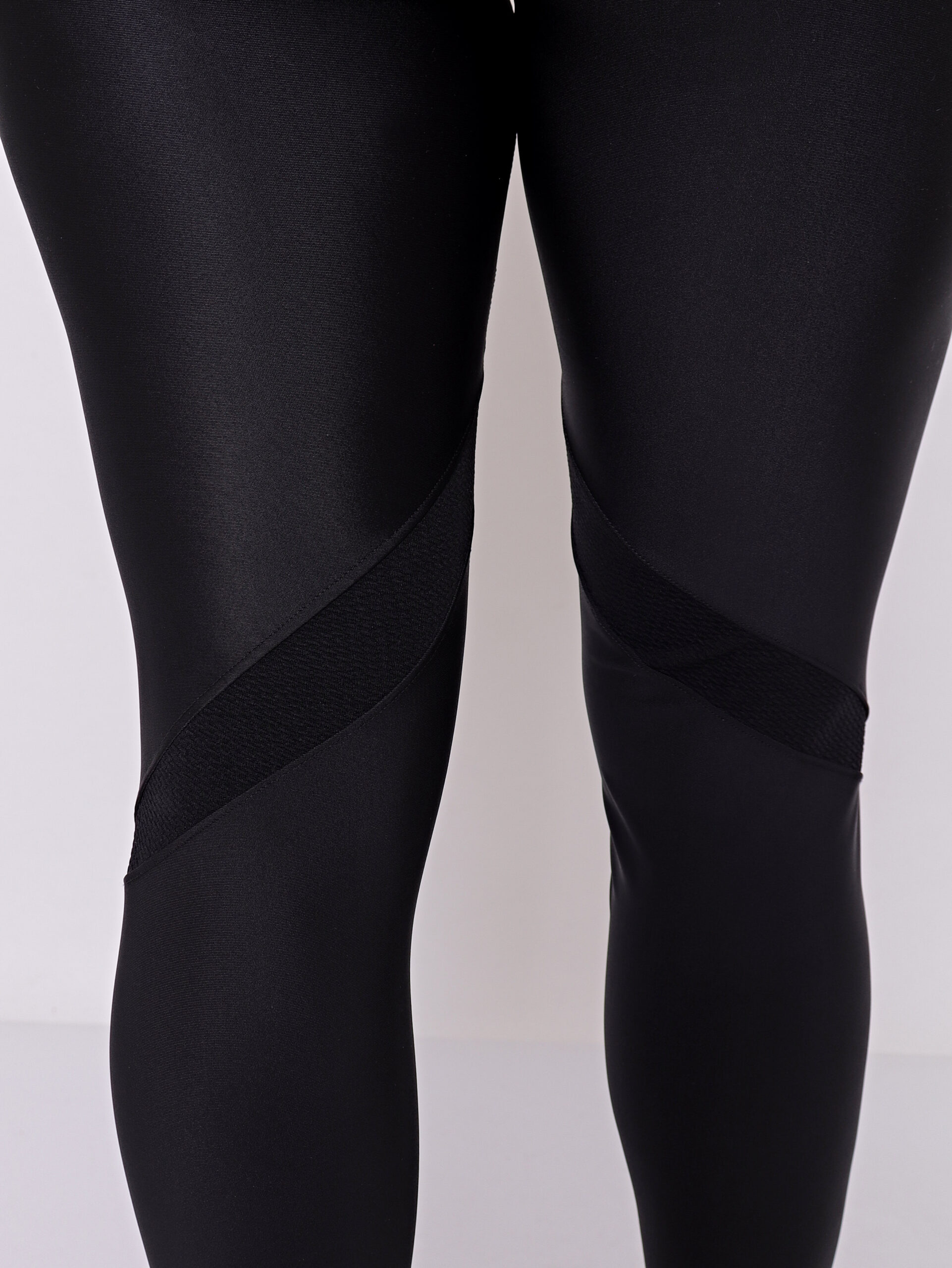 Calza Larga Lycra Combinada Textura Tiro Alto Talles Grandes - Imagen 17