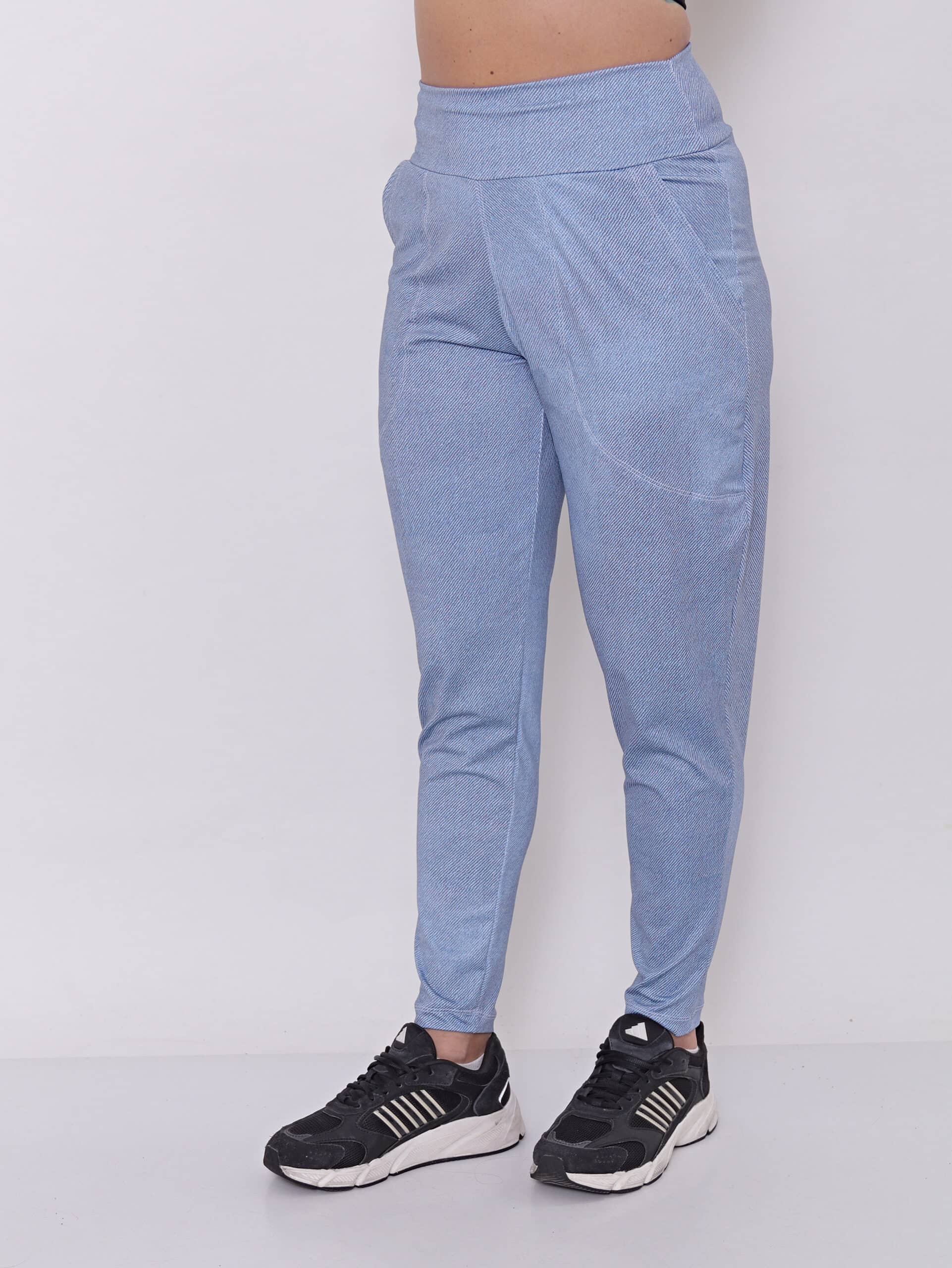 Babucha Mujer Pantalón Deportivo Estampa Jean Talles Grandes - Imagen 7