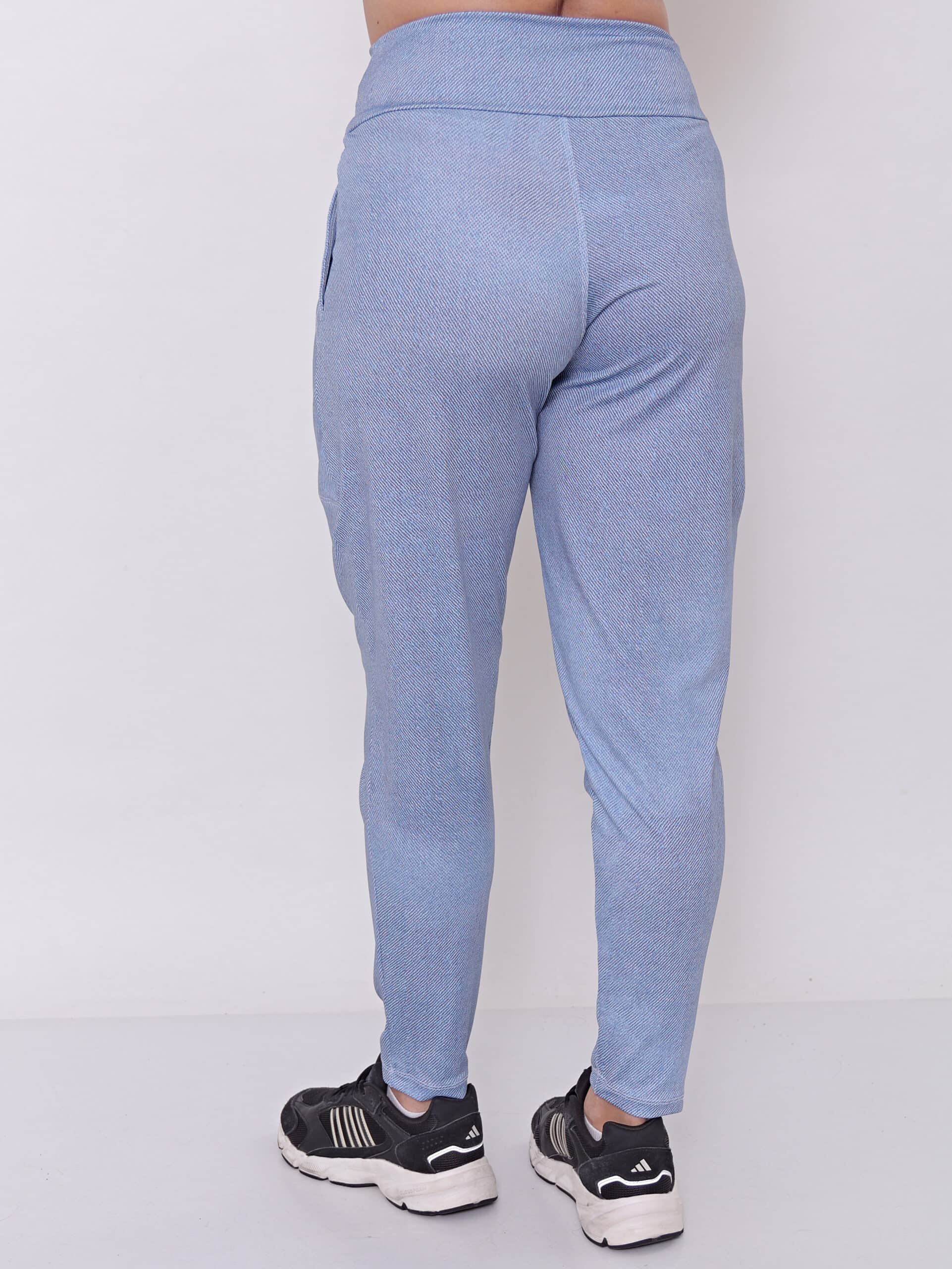 Babucha Mujer Pantalón Deportivo Estampa Jean Talles Grandes - Imagen 8