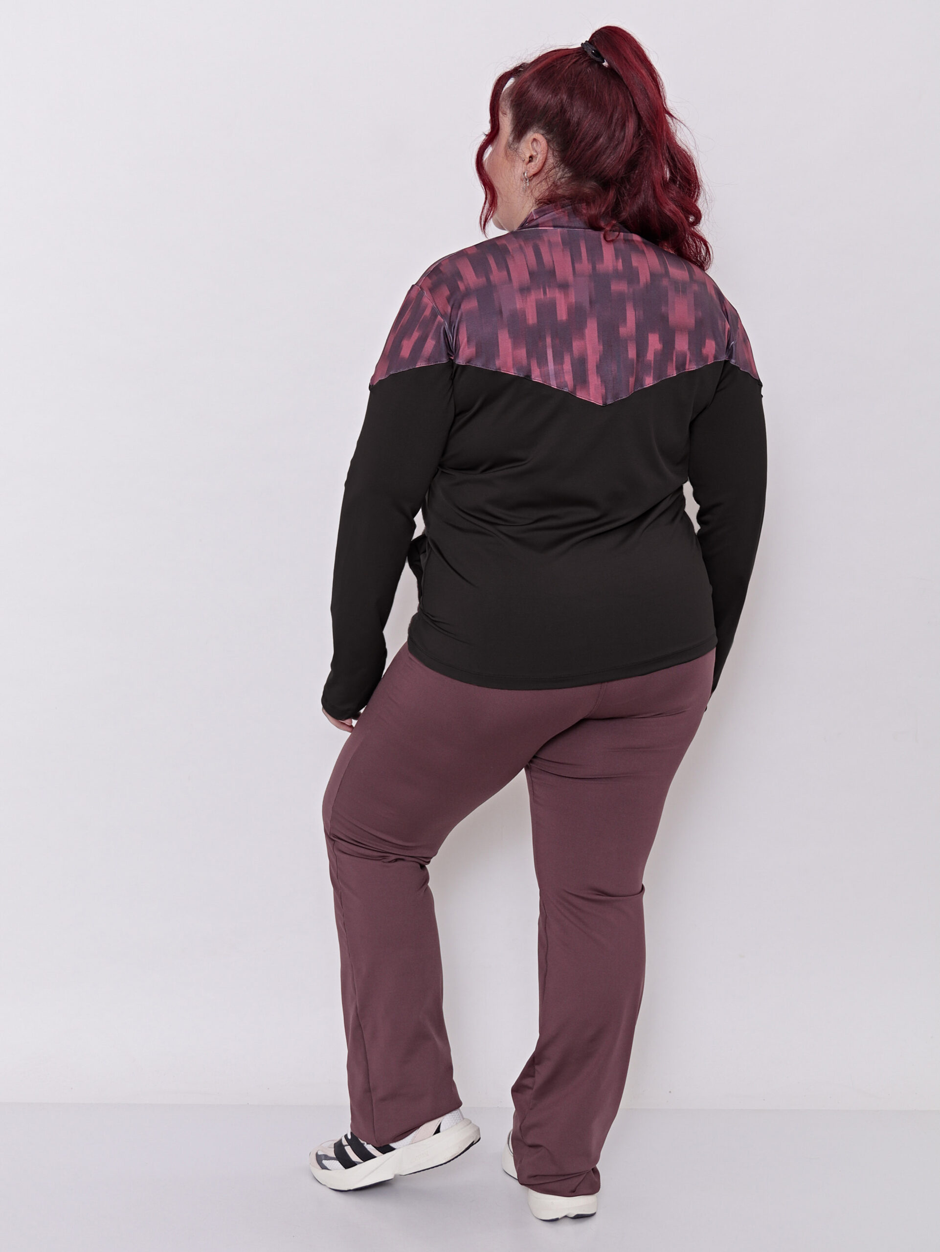 Campera Deportiva Mujer Lycra Con Bolsillos Talles Grandes - Imagen 7