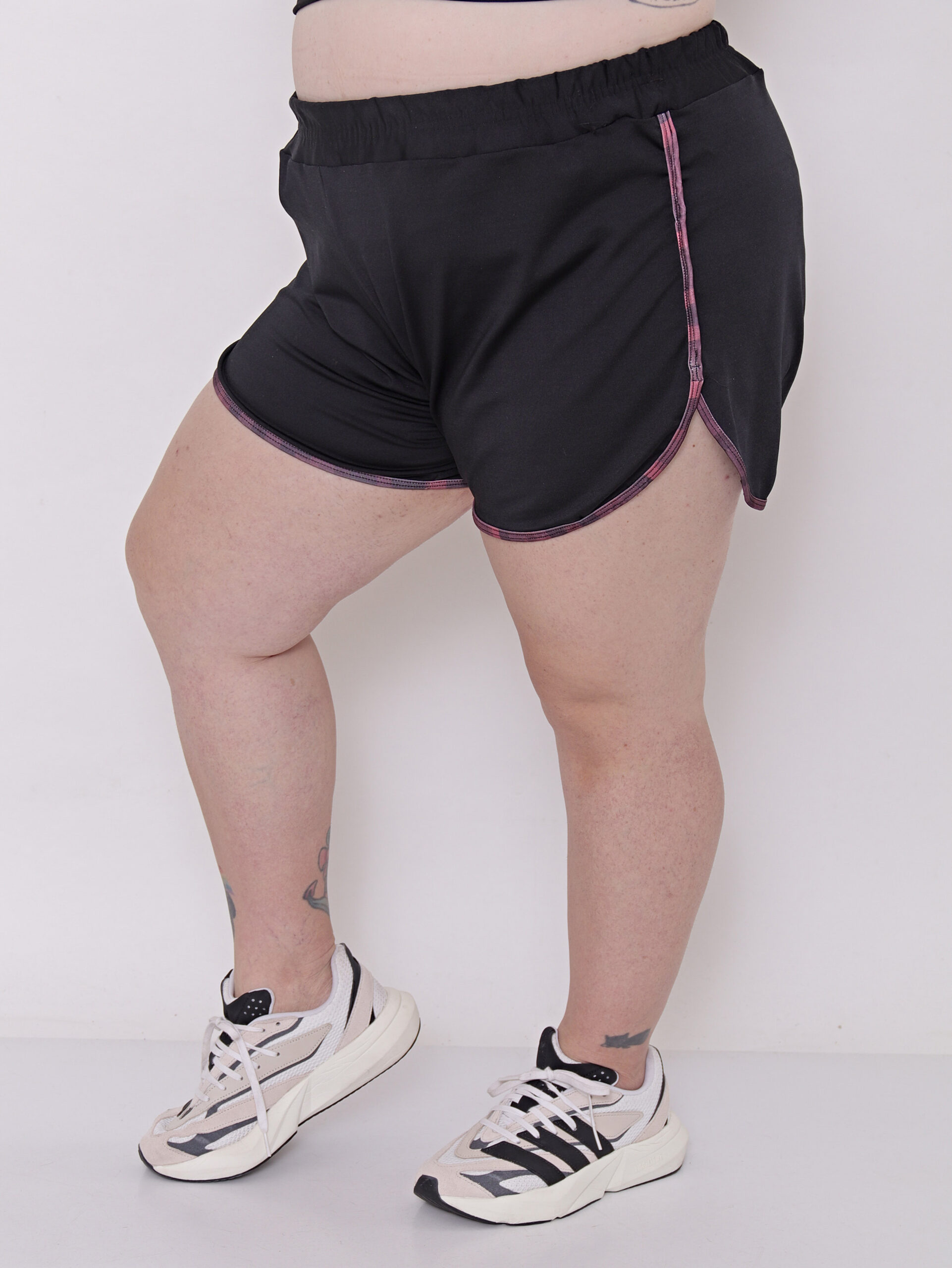 Short Mujer Deportivo Running Microfibra Lycra Talles Grande - Imagen 8