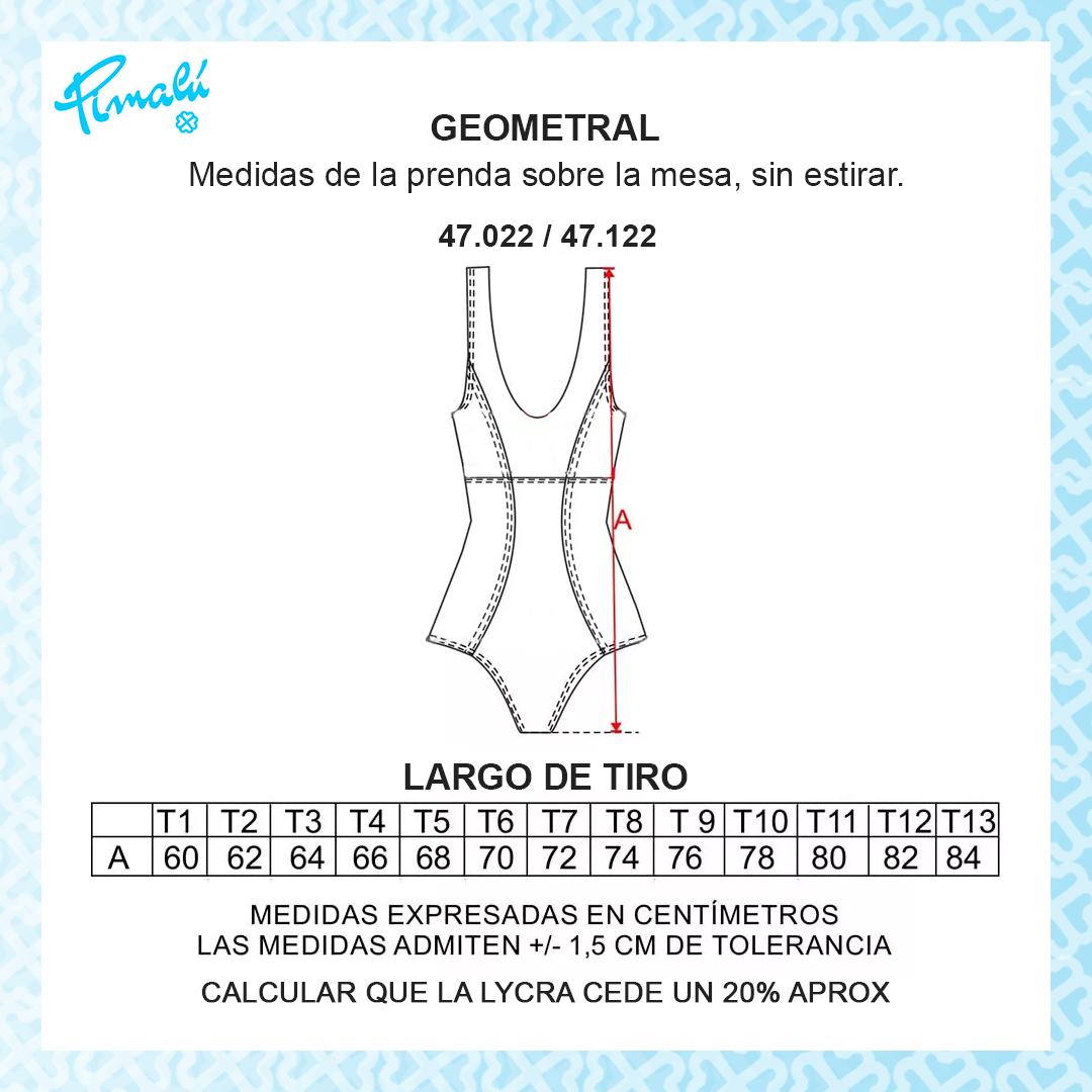 Entera Con Corte Y Broche Talles Grandes - Imagen 10