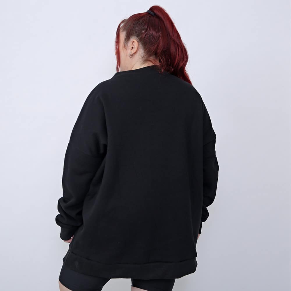 Buzo Deportivo De Frisa Oversize Escot Redondo Talles Grande - Imagen 2