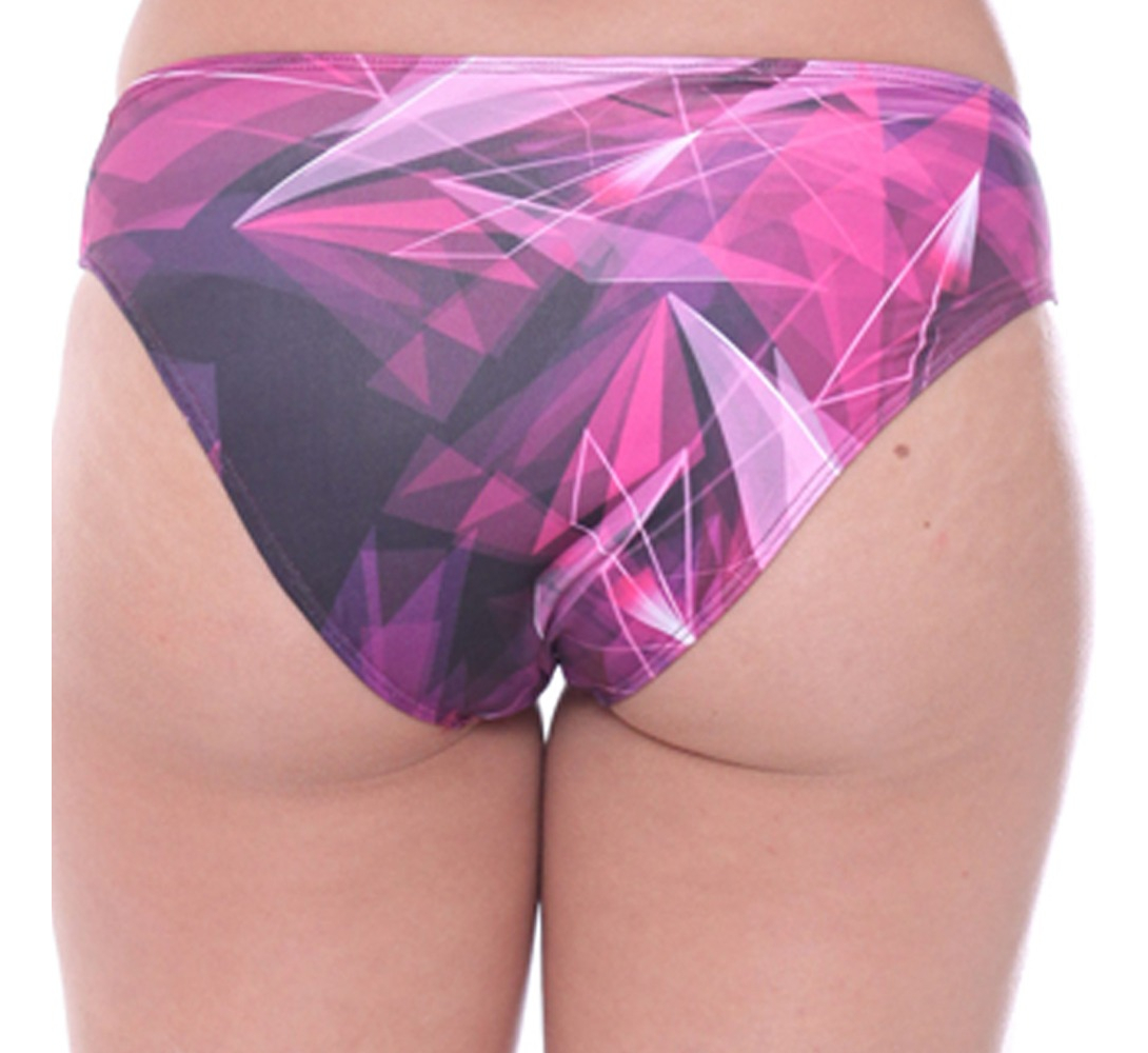 Bombacha Alta Estampada Talles Grandes (solo Bombacha) - Imagen 2