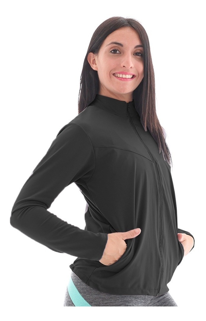 Campera De Microfibra Elastizada - Imagen 2