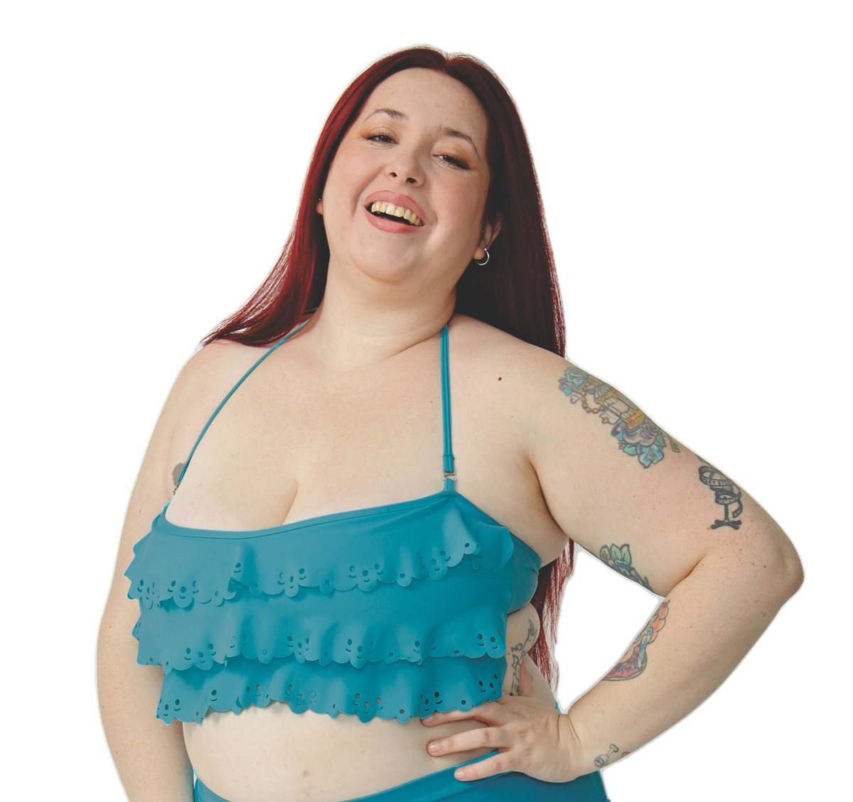 Corpiño Strapless Con Volados Y Bretel Desmontable Corp Solo
