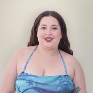 Corpiño Strapless Estampado Con Bretel Desmontable Corp Solo