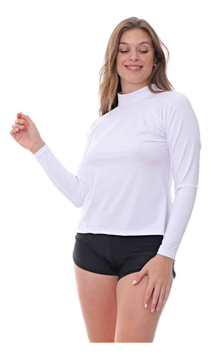 Remera Mujer Con Filtro Uv Protección Solar - Talles Grandes - Imagen 3