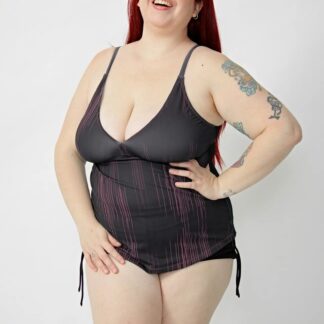 Tankini Escote Marilyn Estampada Talles Grandes (soloremera)