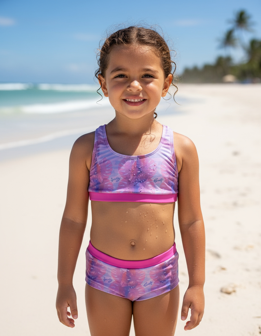 Conjunto Nena Estampado Top Y Short