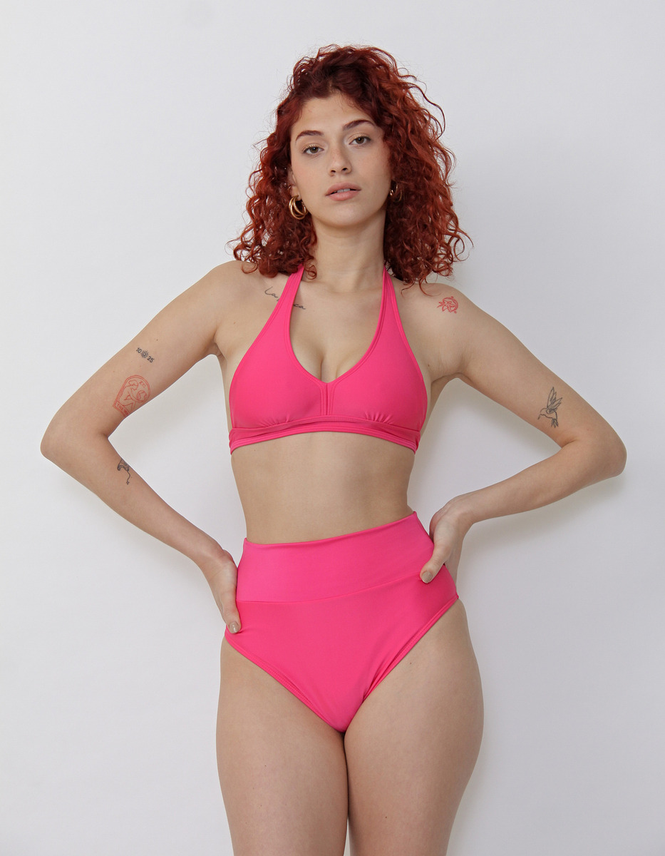Corpiño De Bikini Escote Marilyn Base Fija Talles Grandes - Imagen 14