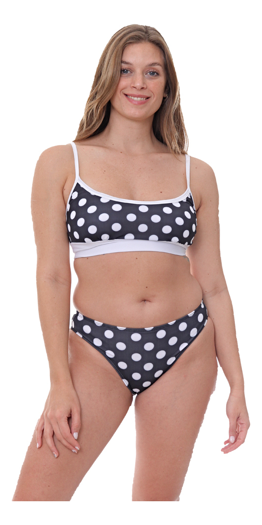 Bombacha De Bikini Tiro Medio Vedetina - Imagen 4