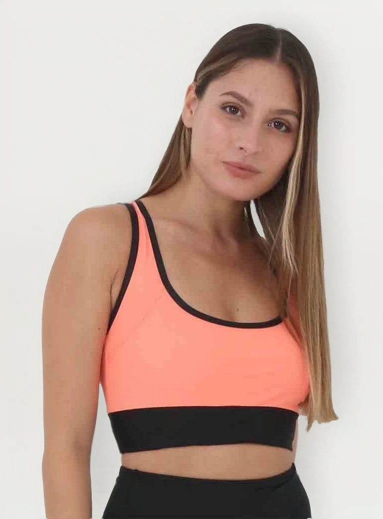 Top Deportivo C/ Elástico Ancho Espalda C/ Tiras