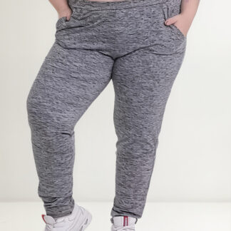 Pantalon Jogger Tiro Medio Con Bolsillo Talles Grandes