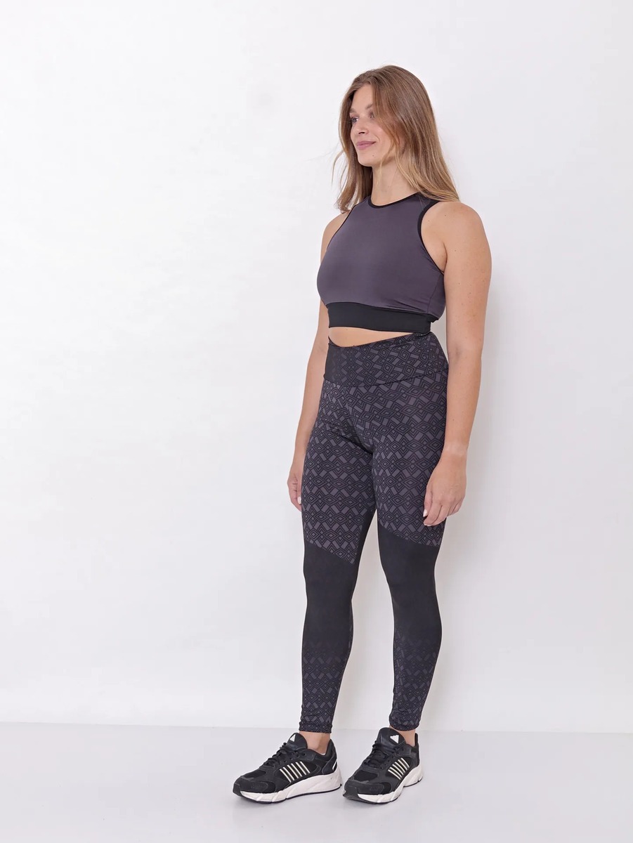 Calza Larga Deportiva Estampada Cintura Doble Talles Grandes - Imagen 3