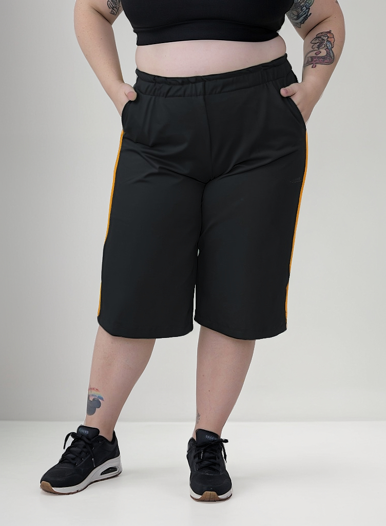 Short Largo Jogging Bermuda Deportiva De Mujer Talles Grande - Imagen 10