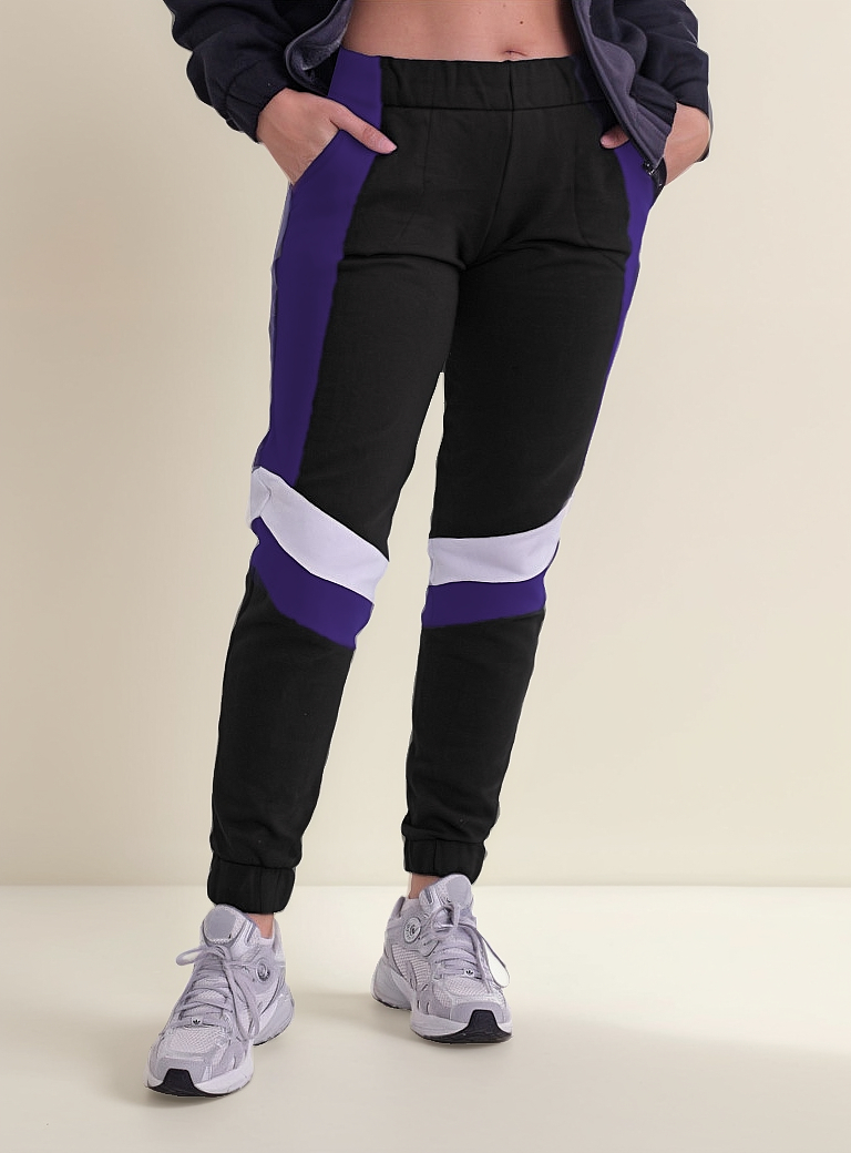 Pantalon De Frisa Tiro Medio Bolsillo Y Puño - Imagen 5