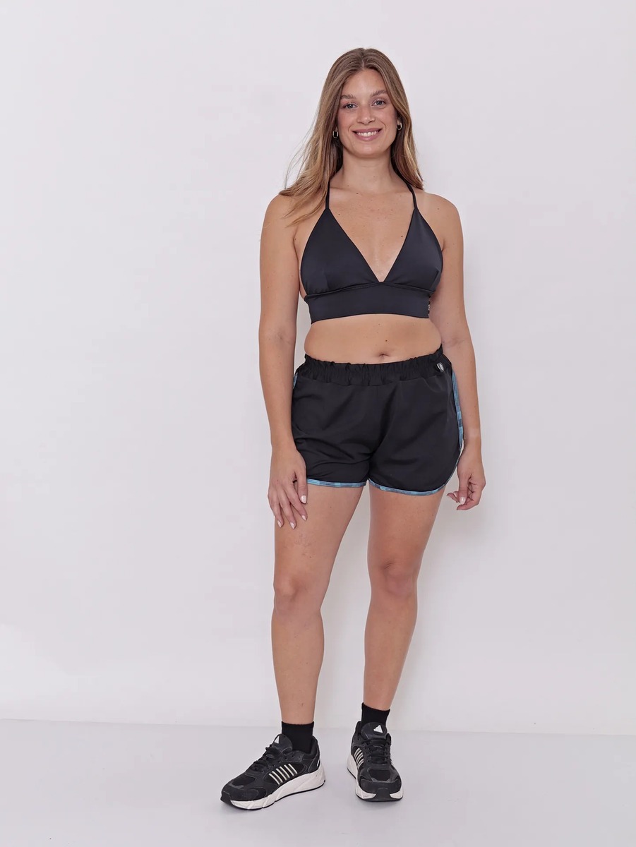 Short Mujer Deportivo Running Microfibra Lycra Talles Grande - Imagen 4