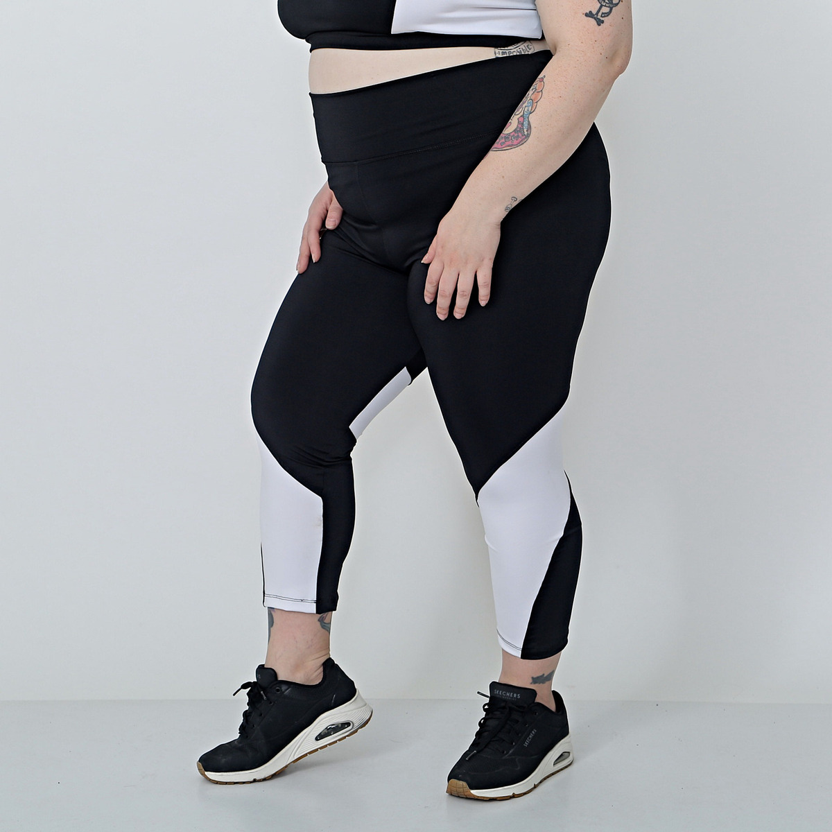 Calza Dama Deportiva Cintura Alta Talle Grande - Imagen 35