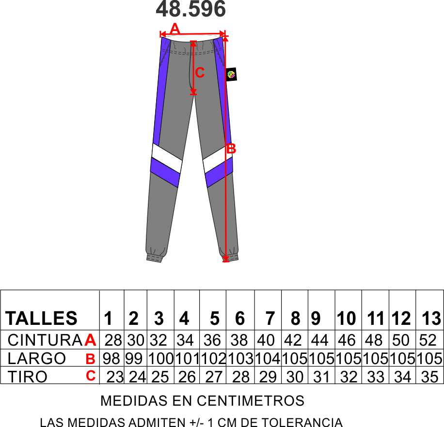 Pantalon De Frisa Tiro Medio Bolsillo Y Puño - Imagen 8