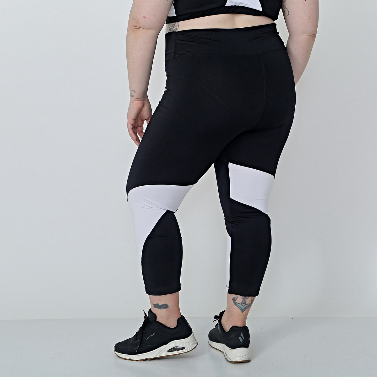 Calza Dama Deportiva Cintura Alta Talle Grande - Imagen 36