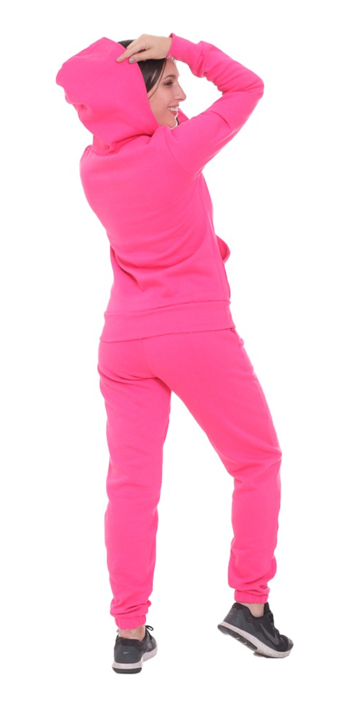 Pantalon De Frisa Tiro Alto Bolsillo Y Puño - Imagen 2