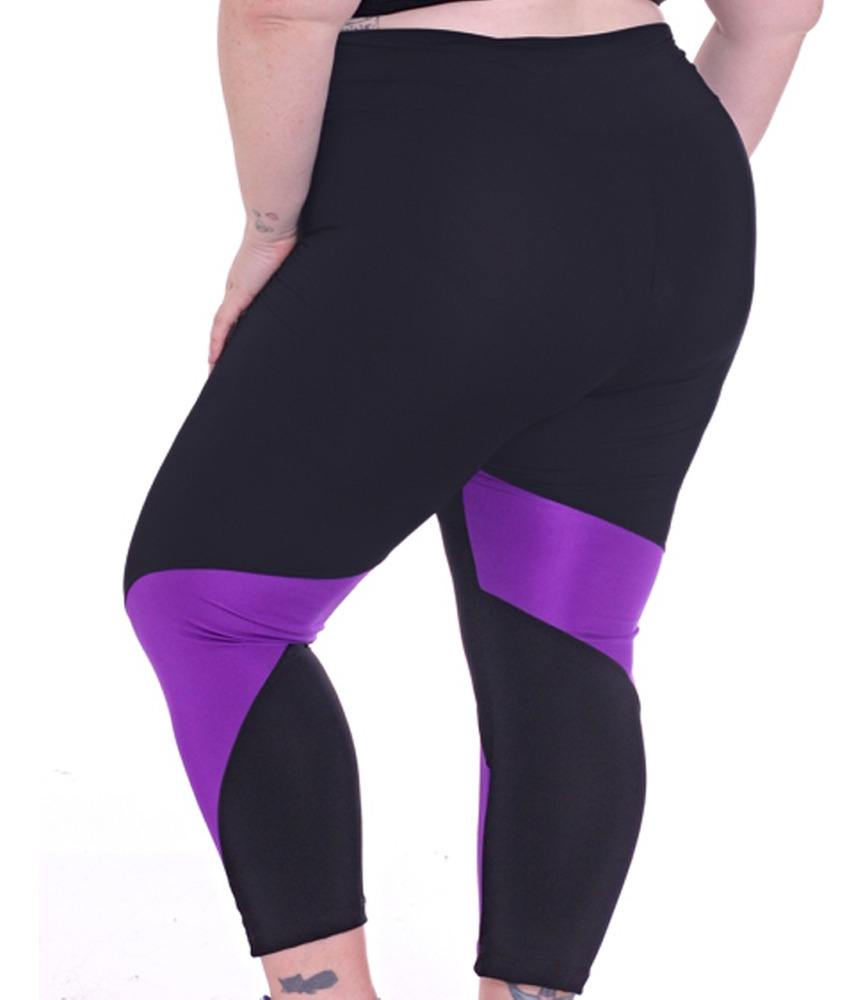 Calza Dama Deportiva Cintura Alta Talle Grande - Imagen 12