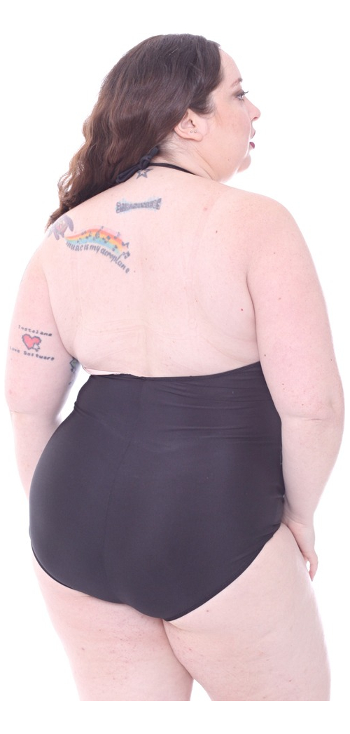 Entera Strapless Estampada Bretel Desmontable Talles Grandes - Imagen 11