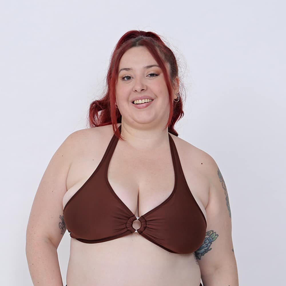 Corpiño De Bikini C/ Argolla Liso Pimalu Directo De Fabrica - Imagen 4