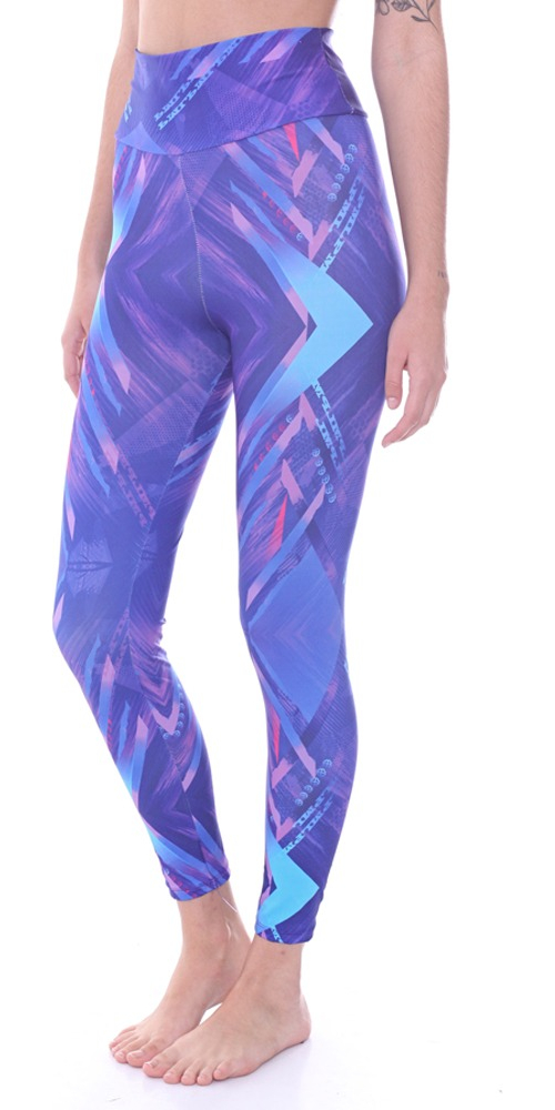 Calza Chupina Tiro Extra Alto Con Cintura Doble Estampada - Imagen 16