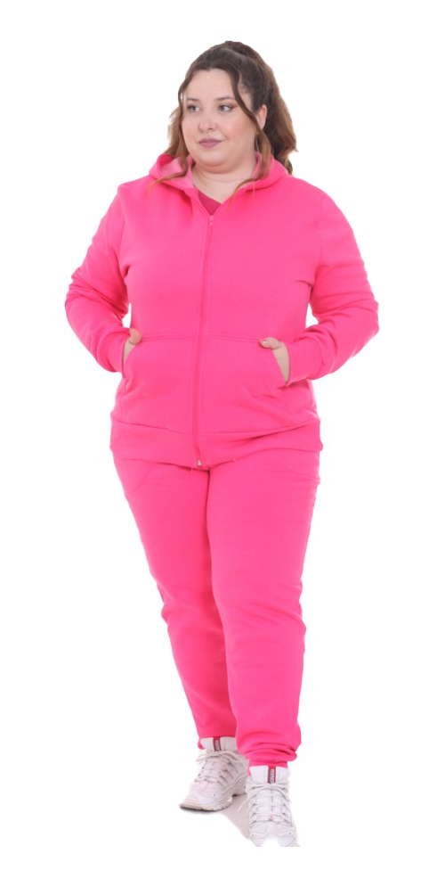 Pantalon De Frisa Tiro Alto Bolsillo Y Puño - Imagen 3