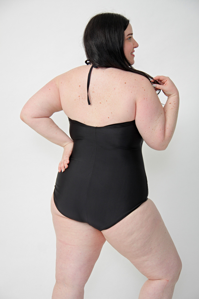Entera Strapless Encaje Bretel Desmontable Talle Grande - Imagen 3