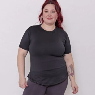 Remera Manga Corta Mujer Escote Redondo Talles Grandes