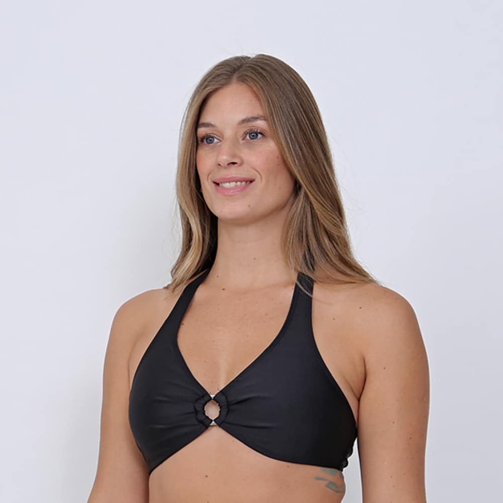 Corpiño De Bikini C/ Argolla Liso Pimalu Directo De Fabrica - Imagen 2