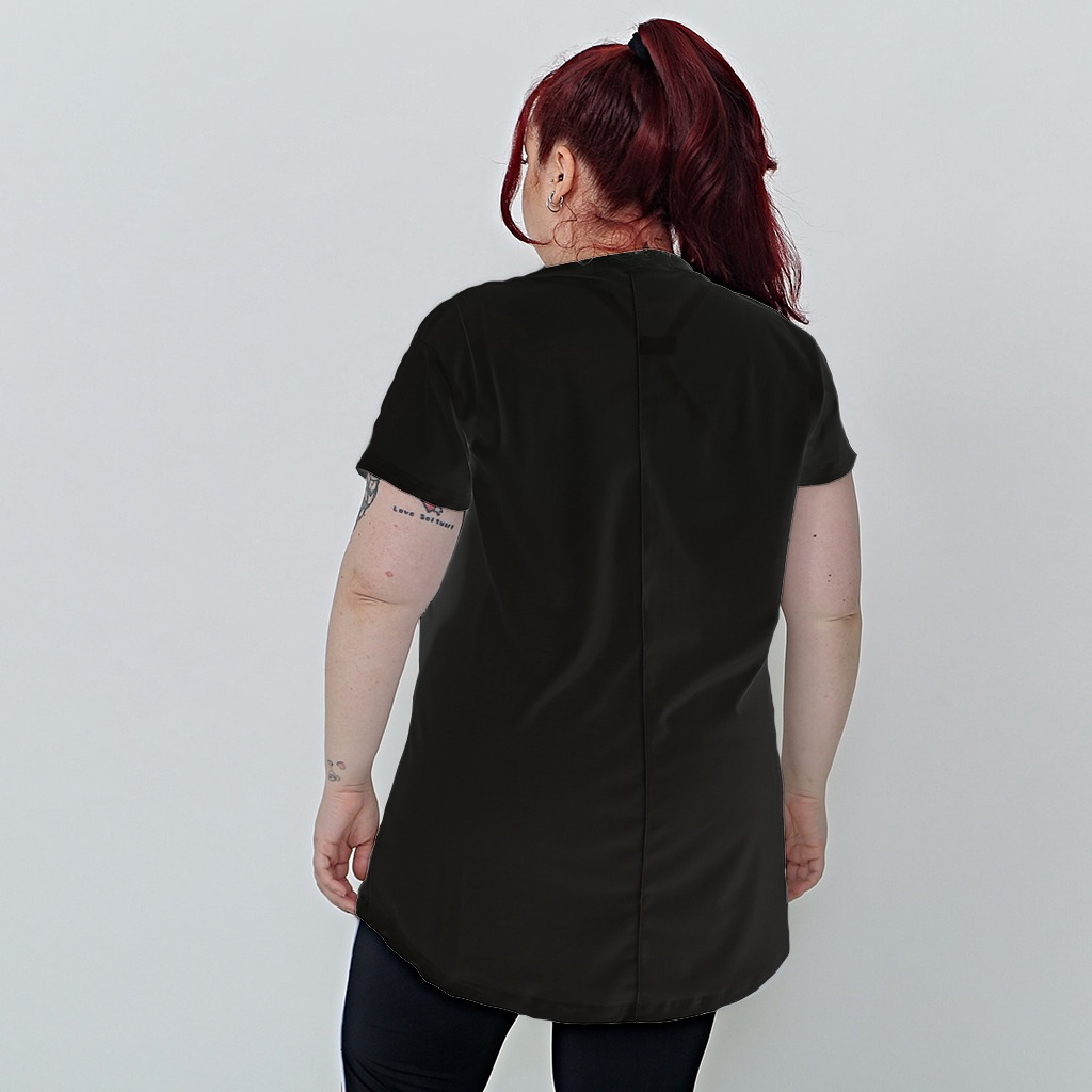 Remera Deportiva Mujer Manga Corta Tela Dry Fit Con Vivos - Imagen 10