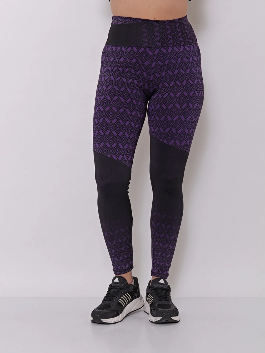 Calza Larga Deportiva Estampada Cintura Doble Talles Grandes - Imagen 6