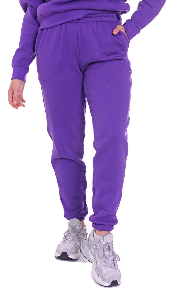 Pantalon De Frisa Tiro Alto Bolsillo Y Puño - Imagen 8