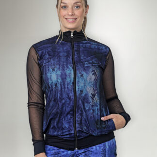 Campera Deportiva Combinada C/ Transparencias Talles Grandes